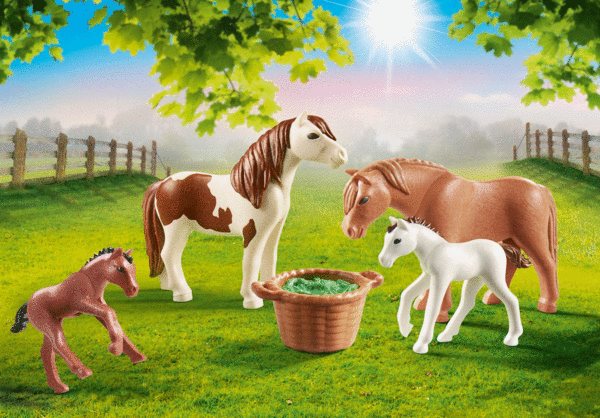 Playmobil ® 70682 Ponys mit Fohlen