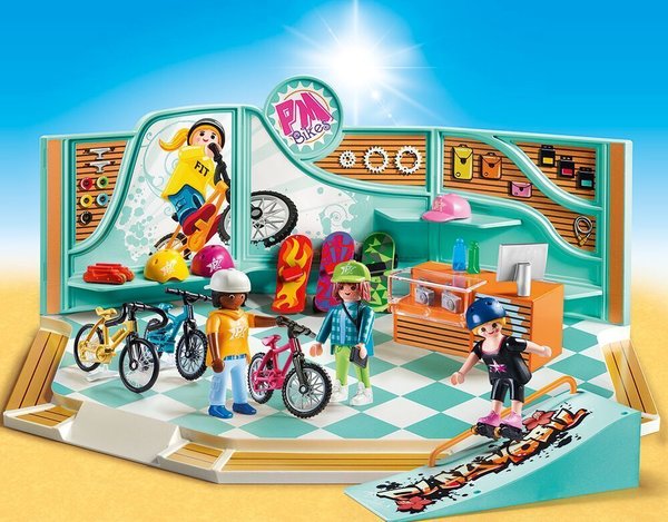 PLAYMOBIL® 9402 Bike & Skate Shop