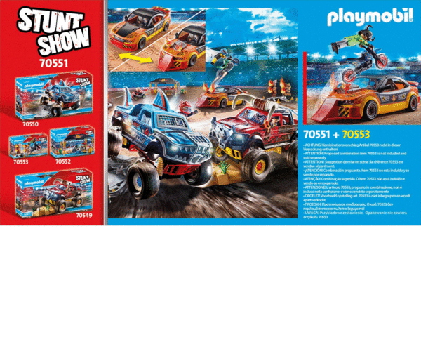 PLAYMOBIL® 70551 Stuntshow Crashcar