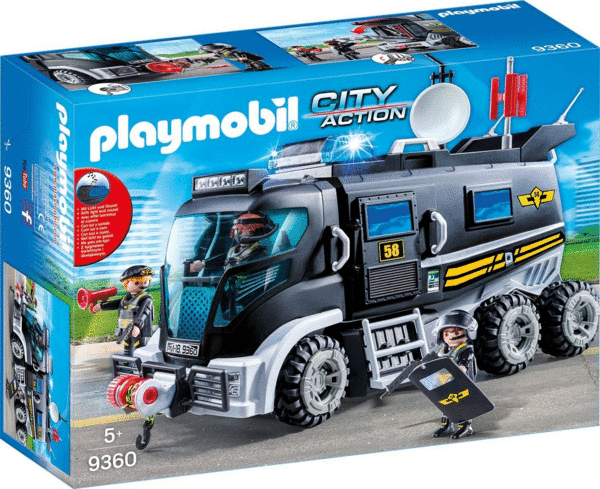 PLAYMOBIL®  9360 SEK-Truck mit Licht und Sound