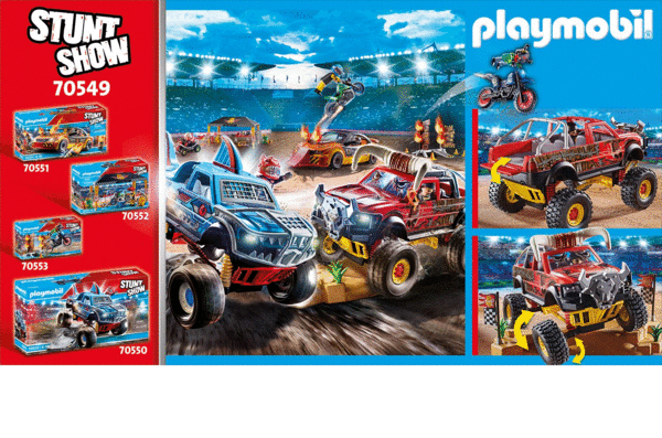 PLAYMOBIL® 70549 Stuntshow Monster Truck Horned