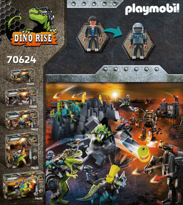 PLAYMOBIL® 70624 T-Rex: Gefecht der Giganten