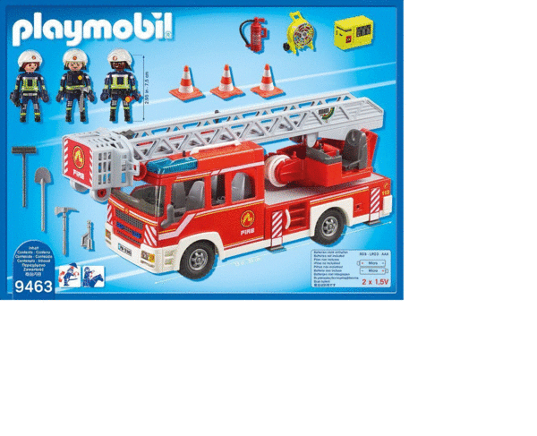PLAYMOBIL® 9463 Feuerwehr-Leiterfahrzeug