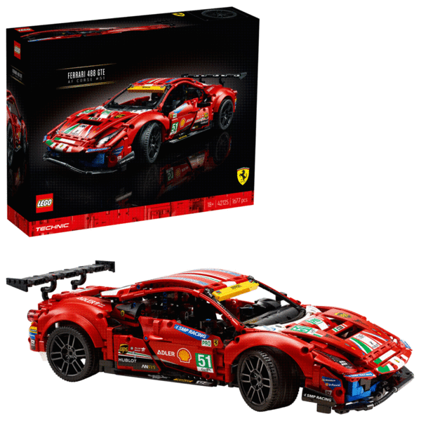 LEGO® TECHNIK 42125 Ferrari 488 GTE “AF Corse #51”