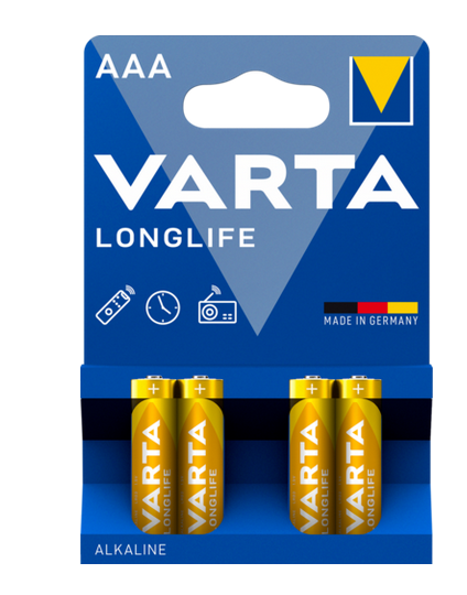 Varta-Batterie-AAA-Micro 1,5V