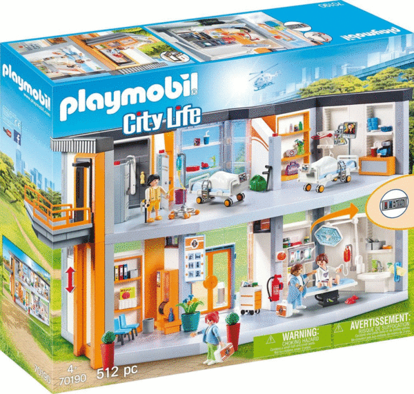 Playmobil® 70190 Großes Krankenhaus mit Einrichtung