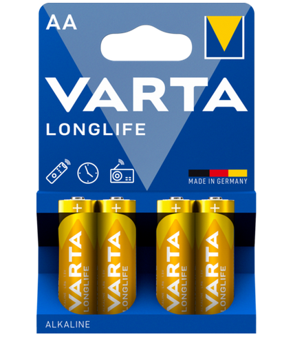 VARTA Batterie Mignon AA 4106