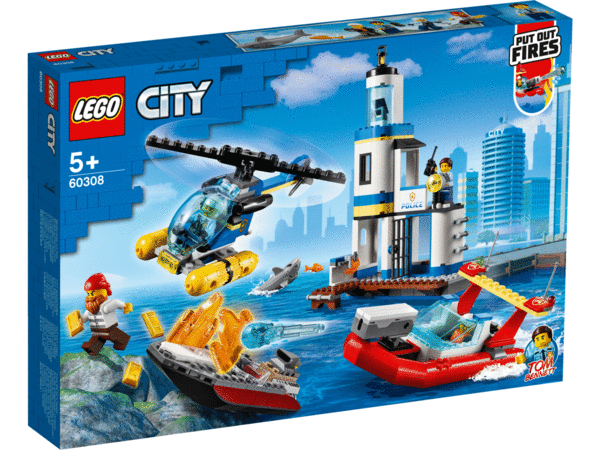 LEGO® 60308 Polizei und Feuerwehr im Küsteneinsatz