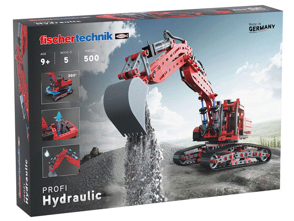 Fischertechnik® PROFI 548888  Hydraulic - Bagger